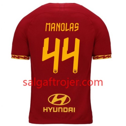 AS Roma Fodboldtrøjer Manolas 44 Hjemmebanesæt 2019/20 Kort ærmer AS Roma Fodboldtrøjer Manolas 44 Hjemmebanesæt 2019/20 Kort ærmer